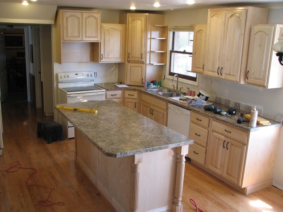 kitchen in progress